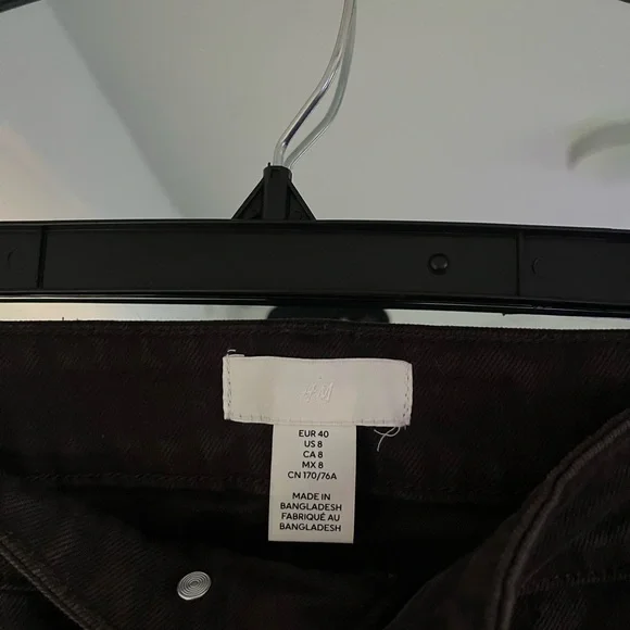 H&M Women's Dark Brown Sailor Pants - Picture 5 of 5